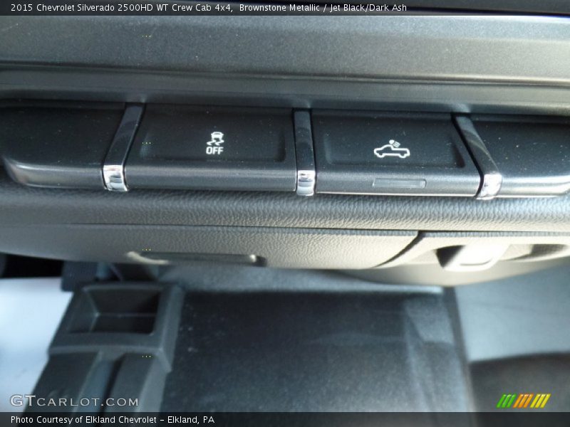Brownstone Metallic / Jet Black/Dark Ash 2015 Chevrolet Silverado 2500HD WT Crew Cab 4x4