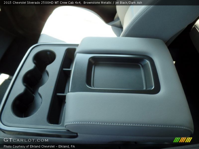 Brownstone Metallic / Jet Black/Dark Ash 2015 Chevrolet Silverado 2500HD WT Crew Cab 4x4