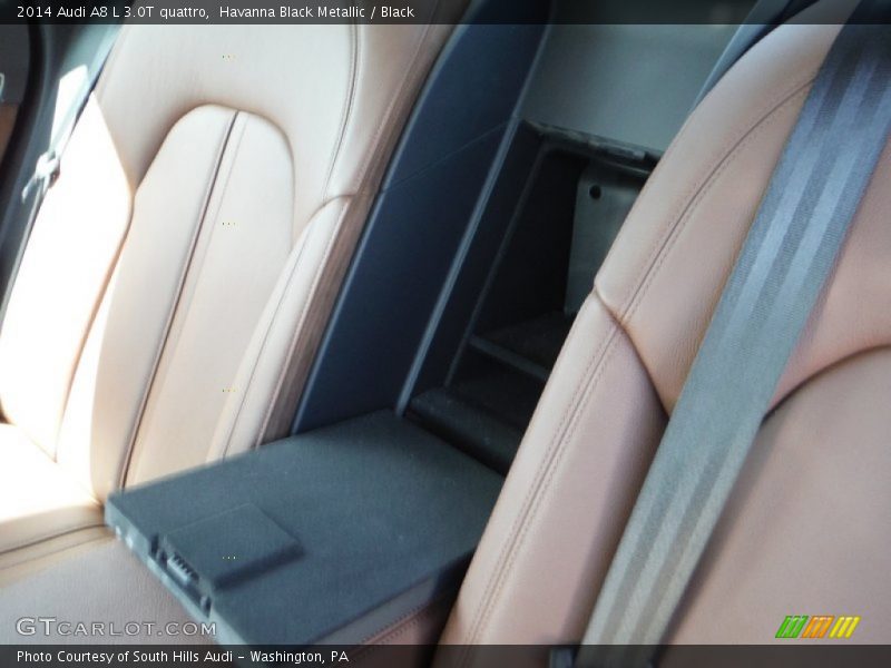 Havanna Black Metallic / Black 2014 Audi A8 L 3.0T quattro