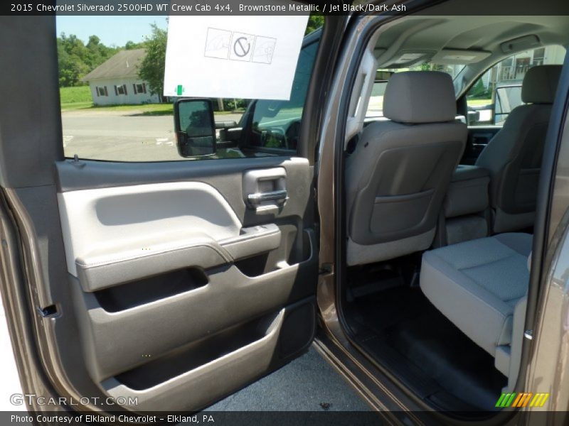 Brownstone Metallic / Jet Black/Dark Ash 2015 Chevrolet Silverado 2500HD WT Crew Cab 4x4