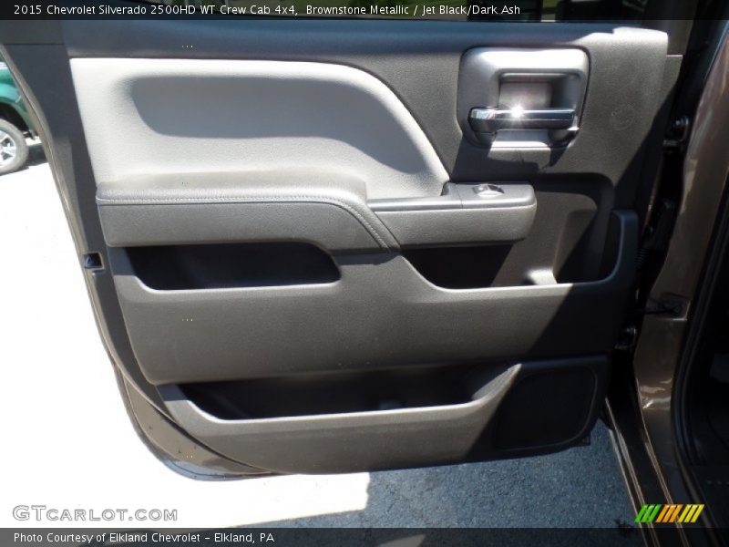 Brownstone Metallic / Jet Black/Dark Ash 2015 Chevrolet Silverado 2500HD WT Crew Cab 4x4