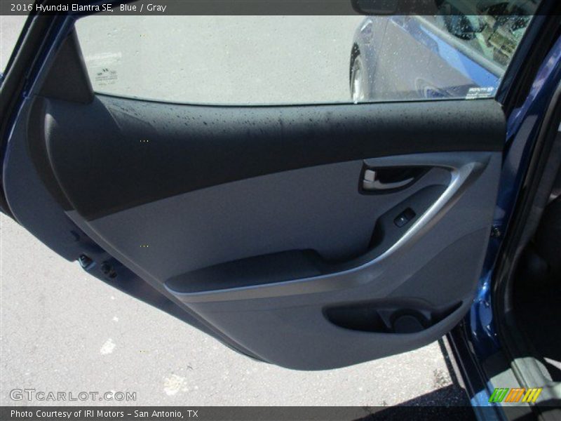 Blue / Gray 2016 Hyundai Elantra SE