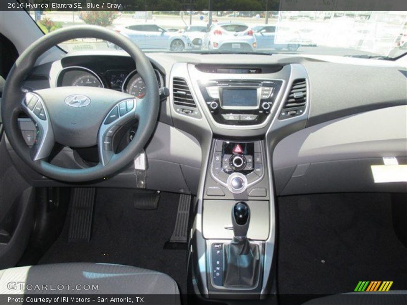 Blue / Gray 2016 Hyundai Elantra SE