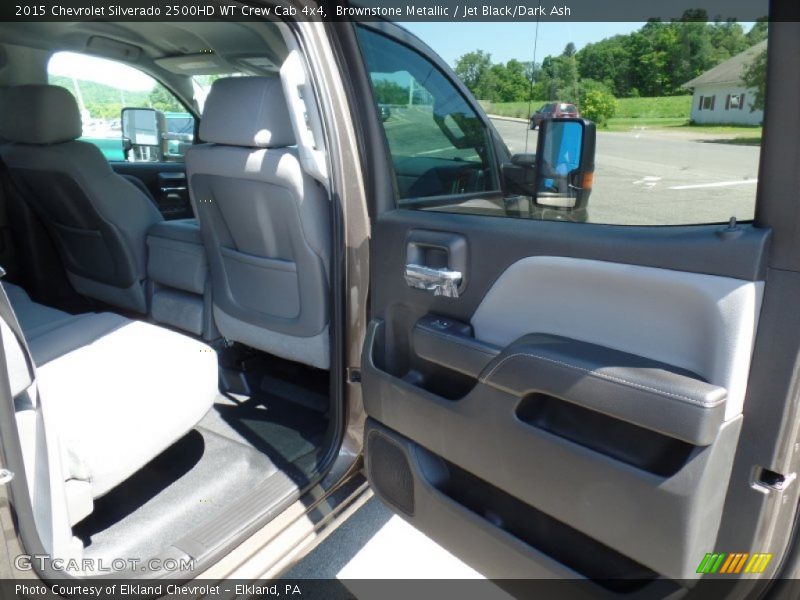 Brownstone Metallic / Jet Black/Dark Ash 2015 Chevrolet Silverado 2500HD WT Crew Cab 4x4