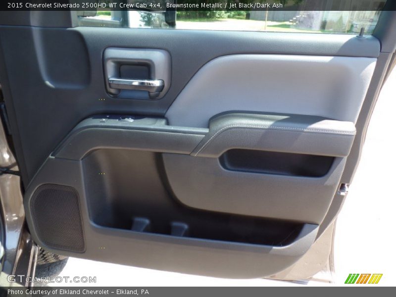 Brownstone Metallic / Jet Black/Dark Ash 2015 Chevrolet Silverado 2500HD WT Crew Cab 4x4