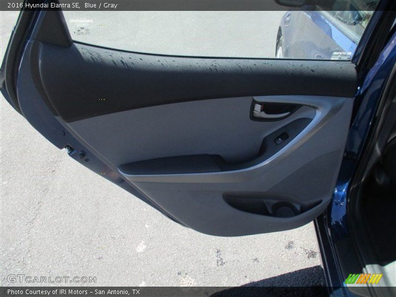 Blue / Gray 2016 Hyundai Elantra SE