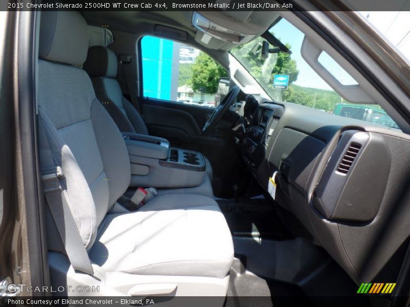 Brownstone Metallic / Jet Black/Dark Ash 2015 Chevrolet Silverado 2500HD WT Crew Cab 4x4