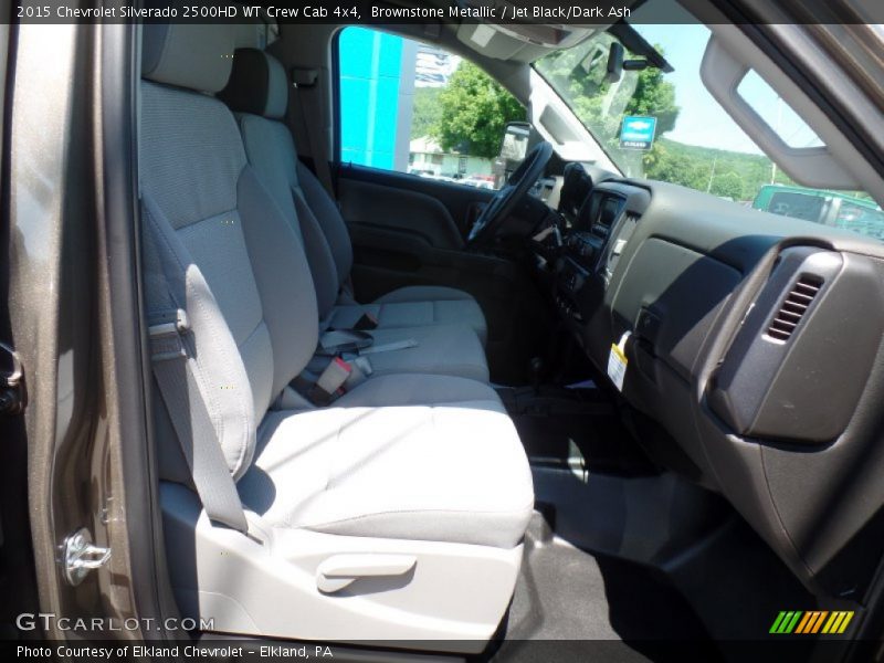 Brownstone Metallic / Jet Black/Dark Ash 2015 Chevrolet Silverado 2500HD WT Crew Cab 4x4