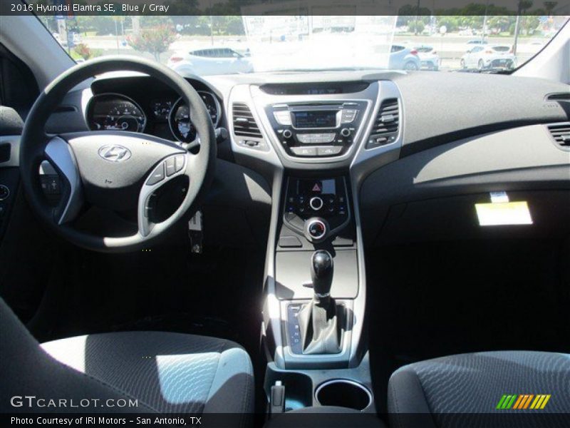 Blue / Gray 2016 Hyundai Elantra SE