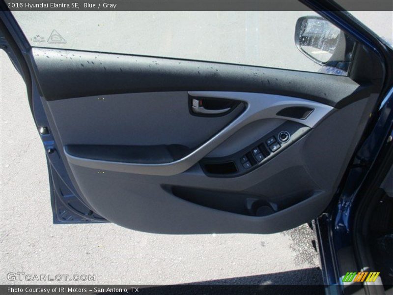 Blue / Gray 2016 Hyundai Elantra SE