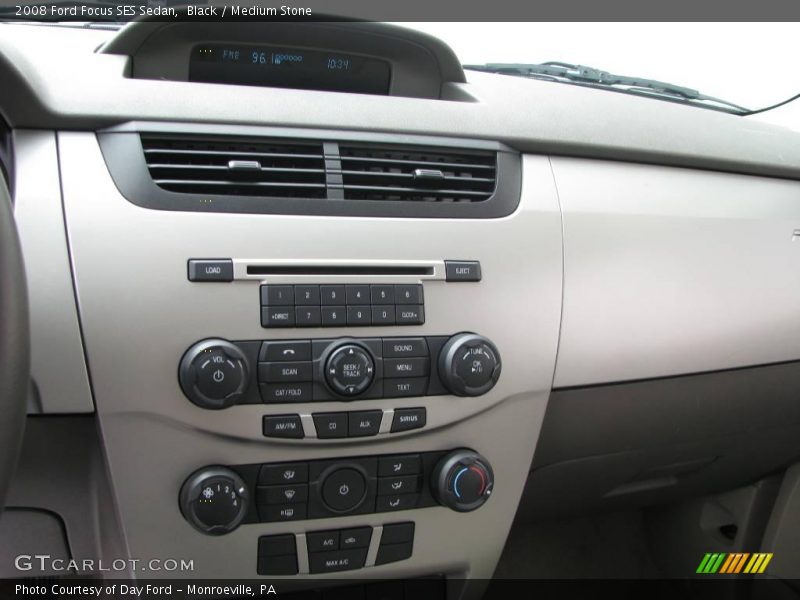Black / Medium Stone 2008 Ford Focus SES Sedan