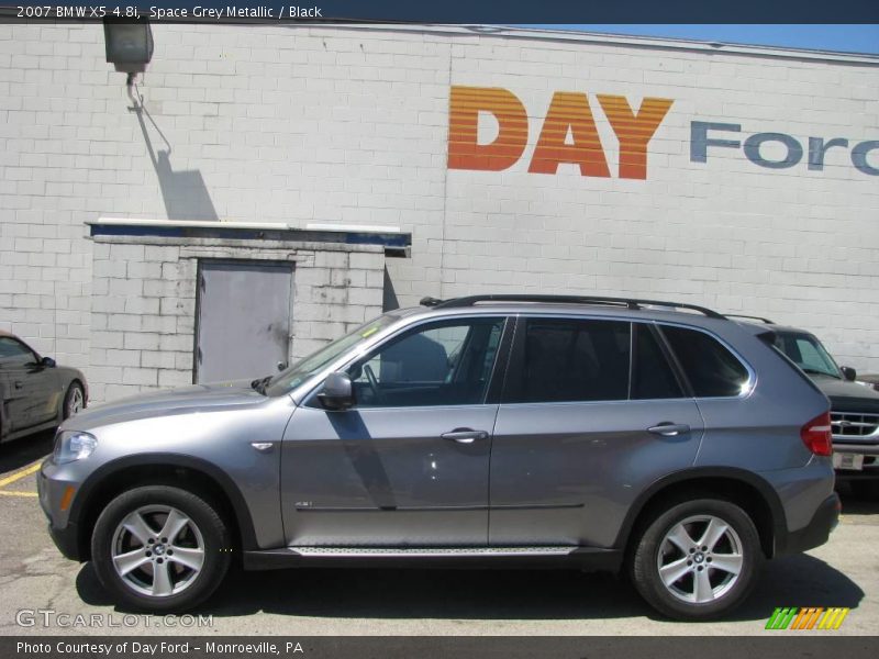 Space Grey Metallic / Black 2007 BMW X5 4.8i