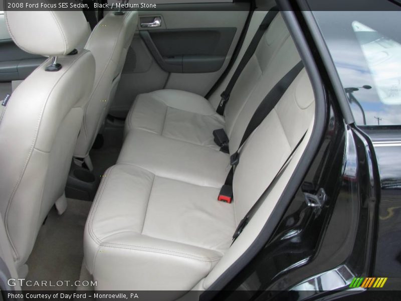 Black / Medium Stone 2008 Ford Focus SES Sedan
