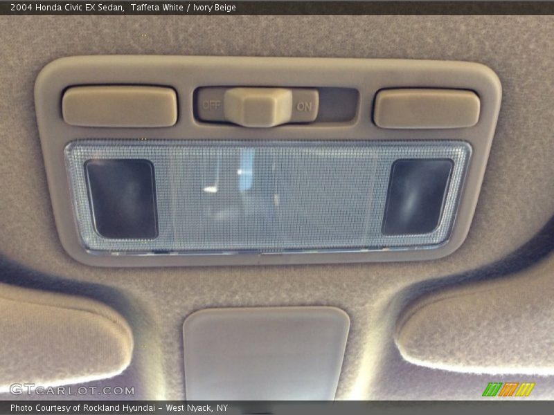 Taffeta White / Ivory Beige 2004 Honda Civic EX Sedan