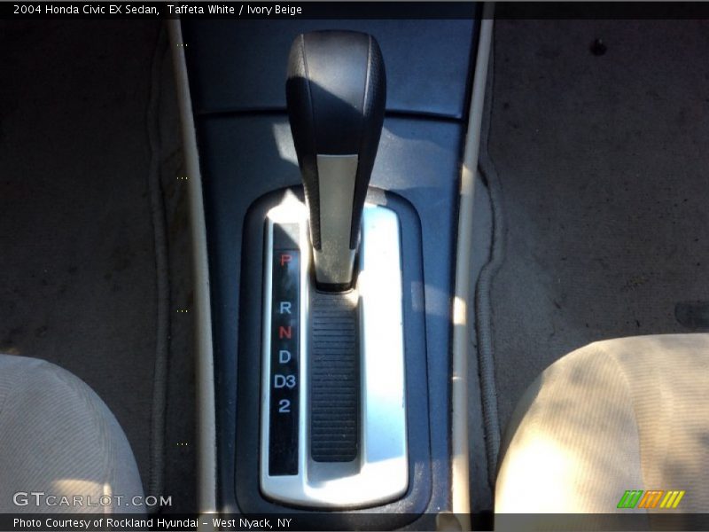 Taffeta White / Ivory Beige 2004 Honda Civic EX Sedan