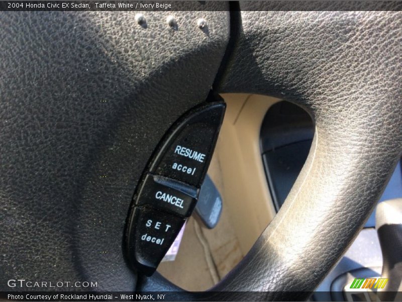 Taffeta White / Ivory Beige 2004 Honda Civic EX Sedan
