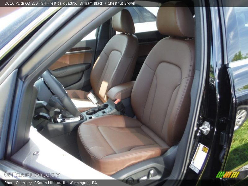  2016 Q3 2.0 TSFI Prestige quattro Chestnut Brown Interior