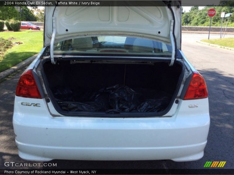 Taffeta White / Ivory Beige 2004 Honda Civic EX Sedan