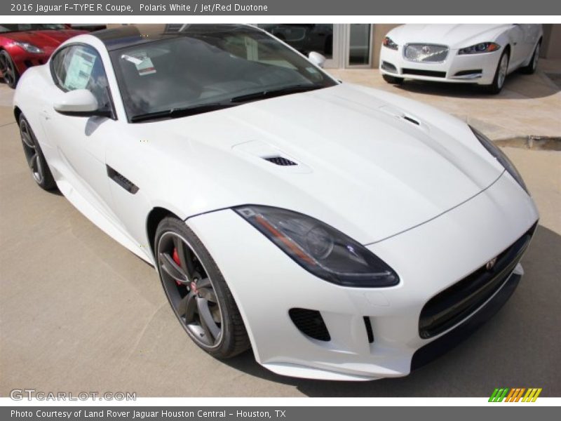 Front 3/4 View of 2016 F-TYPE R Coupe