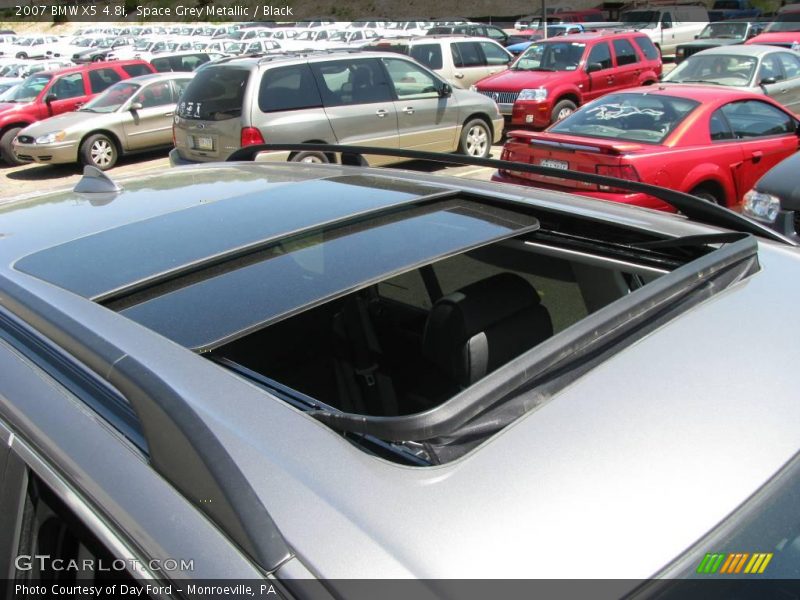 Space Grey Metallic / Black 2007 BMW X5 4.8i