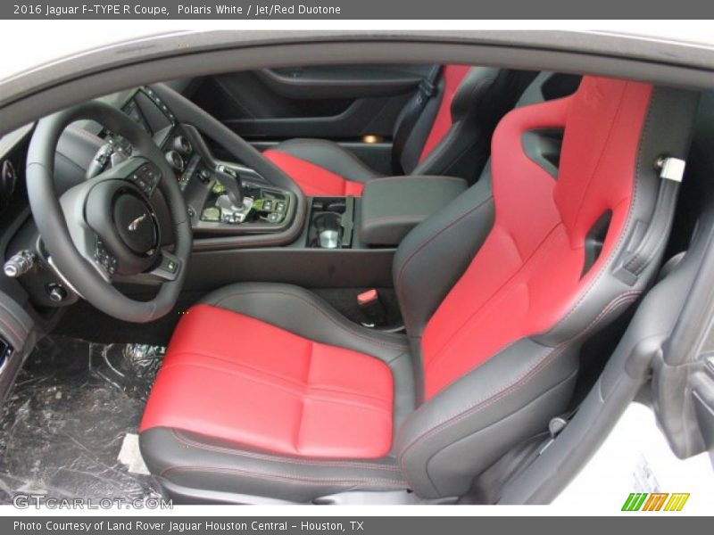 Front Seat of 2016 F-TYPE R Coupe
