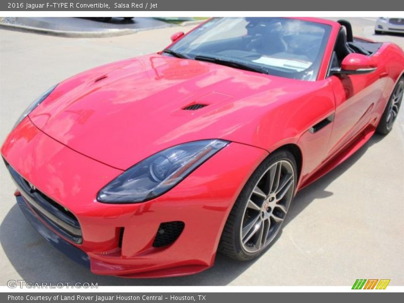 Salsa Red / Jet 2016 Jaguar F-TYPE R Convertible