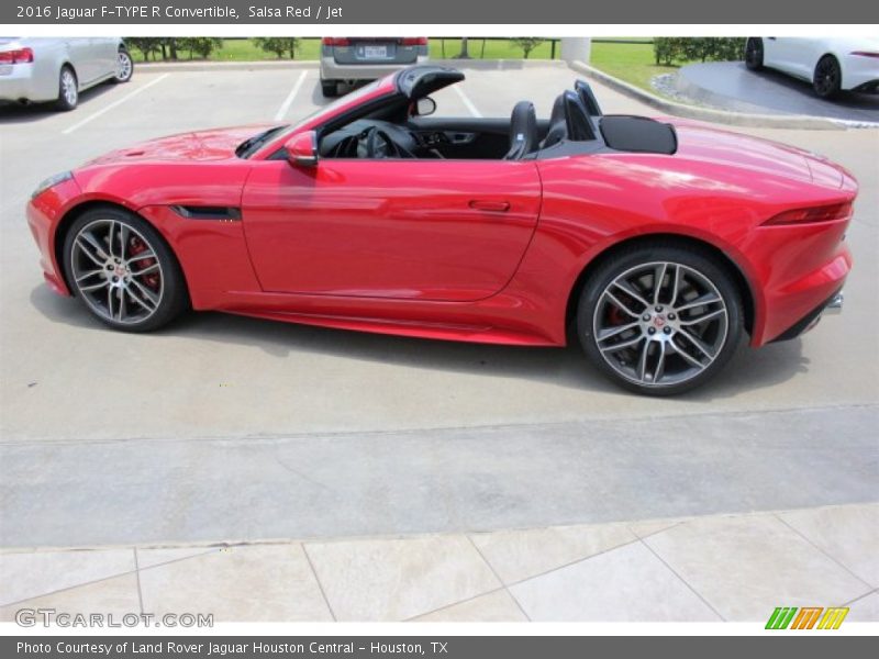  2016 F-TYPE R Convertible Salsa Red