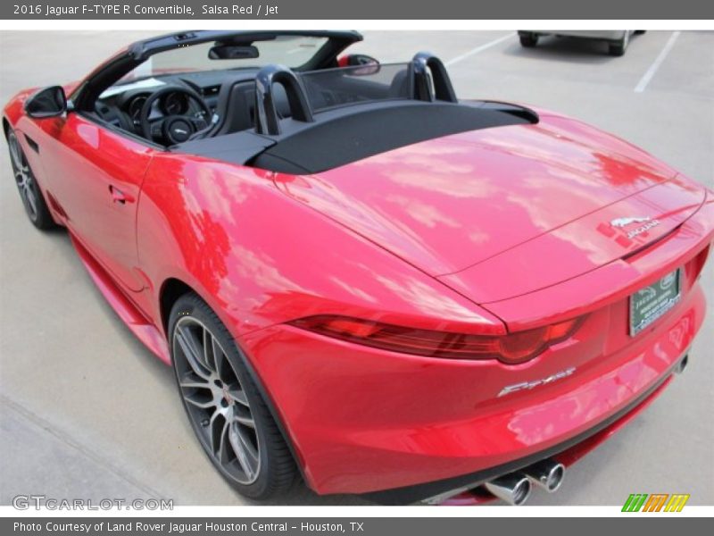 Salsa Red / Jet 2016 Jaguar F-TYPE R Convertible