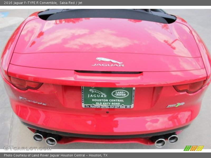 Salsa Red / Jet 2016 Jaguar F-TYPE R Convertible