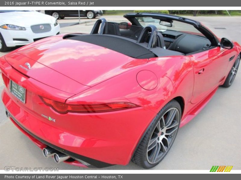 Salsa Red / Jet 2016 Jaguar F-TYPE R Convertible