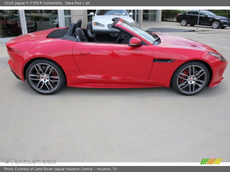 Salsa Red / Jet 2016 Jaguar F-TYPE R Convertible