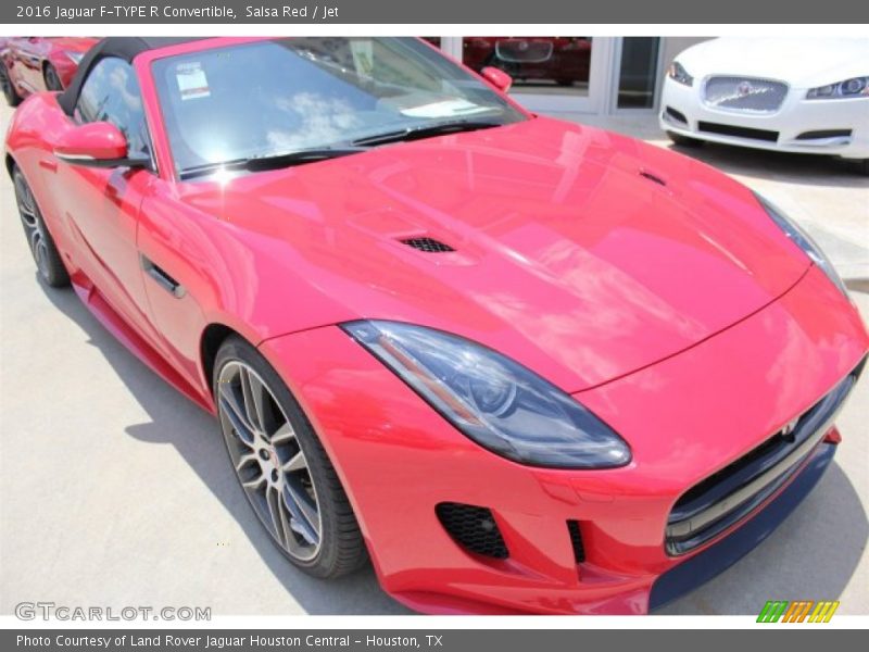 Salsa Red / Jet 2016 Jaguar F-TYPE R Convertible