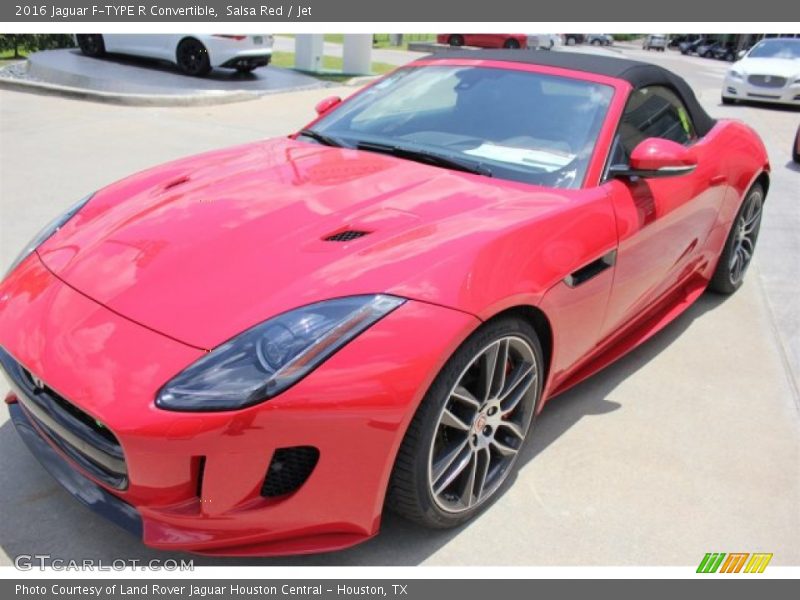 Salsa Red / Jet 2016 Jaguar F-TYPE R Convertible