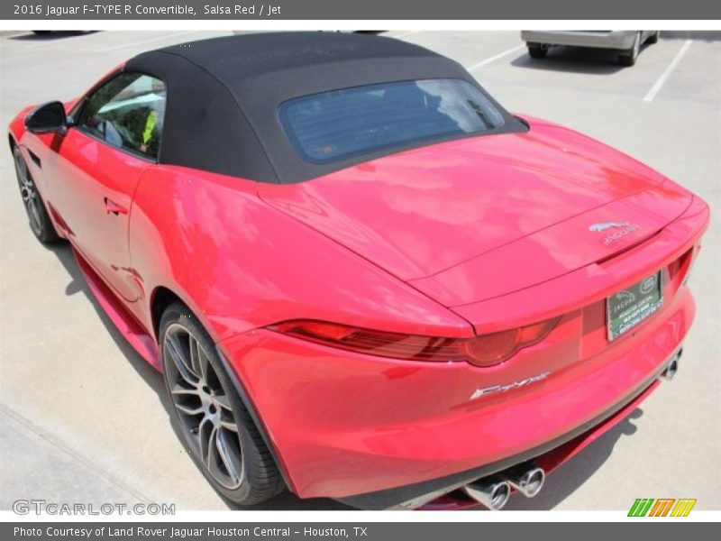 Salsa Red / Jet 2016 Jaguar F-TYPE R Convertible