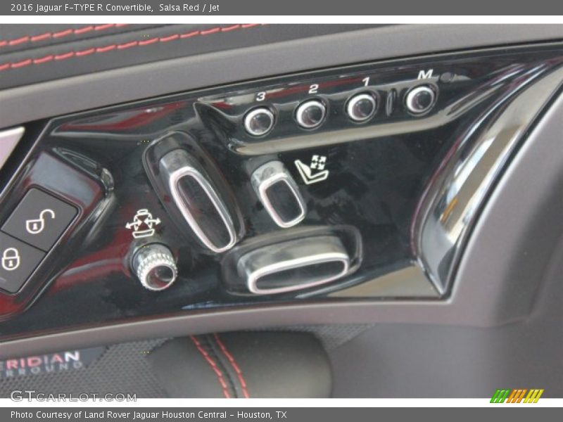 Controls of 2016 F-TYPE R Convertible
