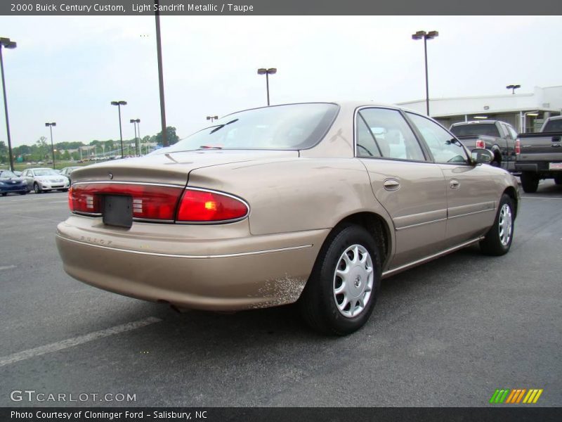 Light Sandrift Metallic / Taupe 2000 Buick Century Custom