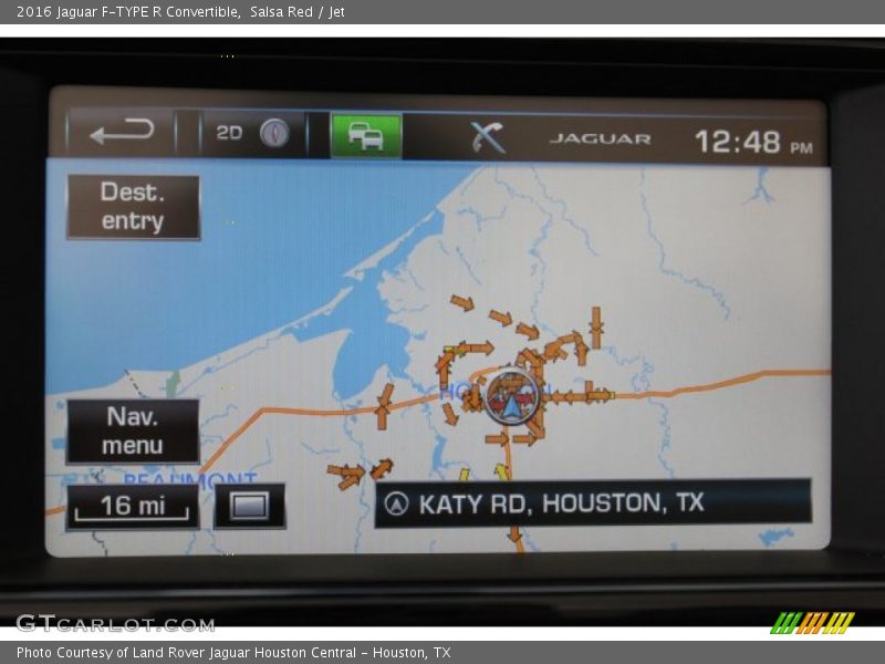 Salsa Red / Jet 2016 Jaguar F-TYPE R Convertible