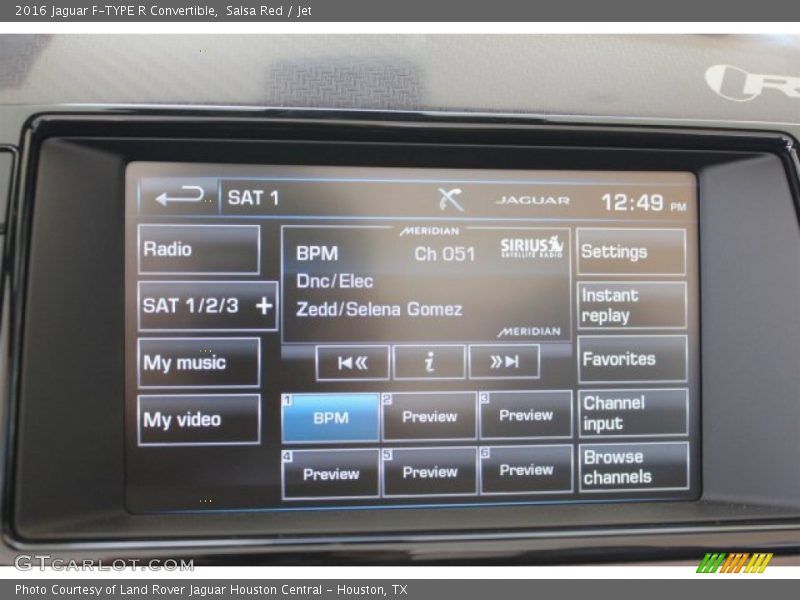 Salsa Red / Jet 2016 Jaguar F-TYPE R Convertible