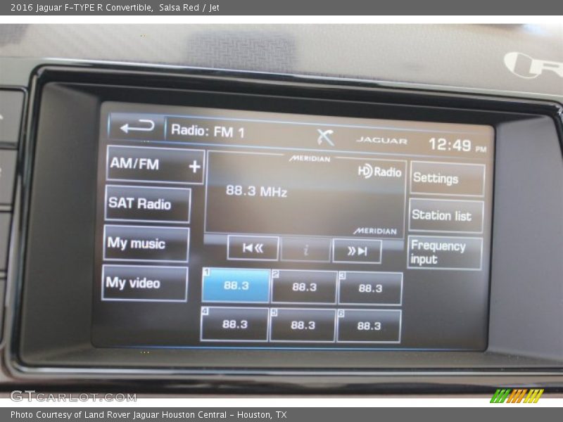 Salsa Red / Jet 2016 Jaguar F-TYPE R Convertible