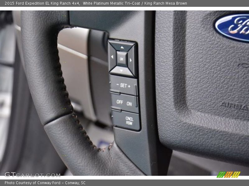 Controls of 2015 Expedition EL King Ranch 4x4