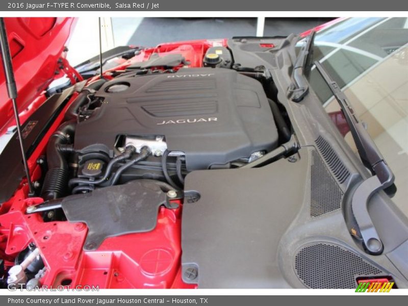  2016 F-TYPE R Convertible Engine - 5.0 Liter Supercharged DOHC 32-Valve V8