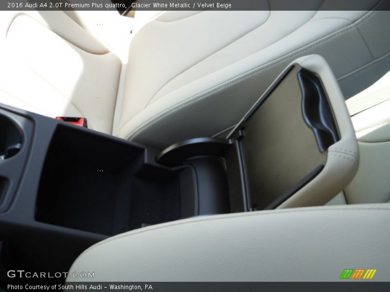Glacier White Metallic / Velvet Beige 2016 Audi A4 2.0T Premium Plus quattro