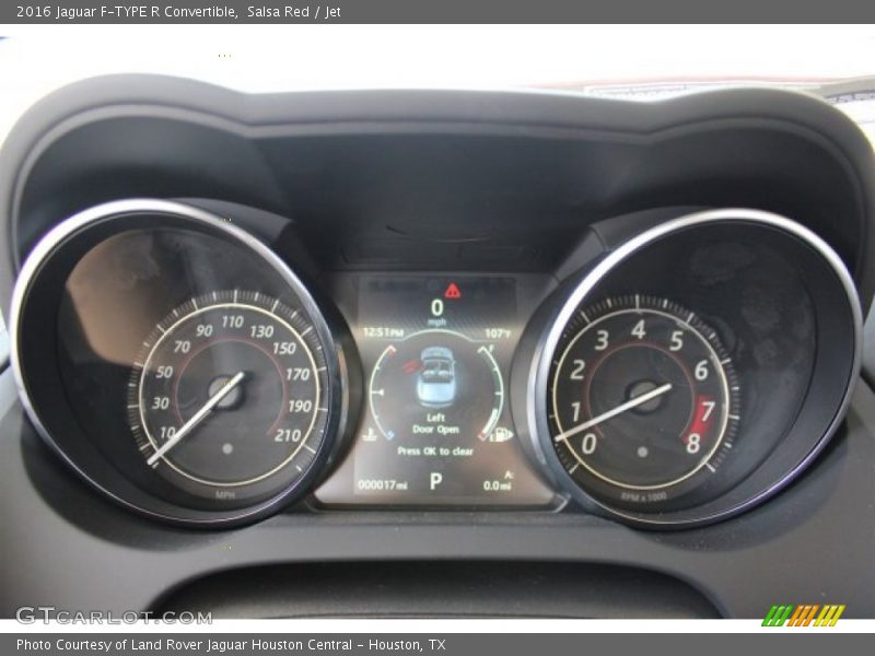 Salsa Red / Jet 2016 Jaguar F-TYPE R Convertible