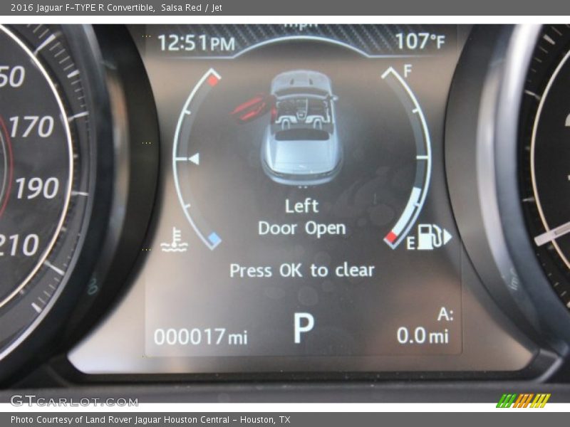 Salsa Red / Jet 2016 Jaguar F-TYPE R Convertible