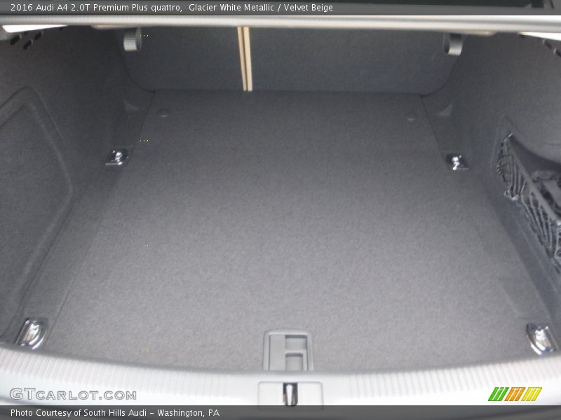  2016 A4 2.0T Premium Plus quattro Trunk