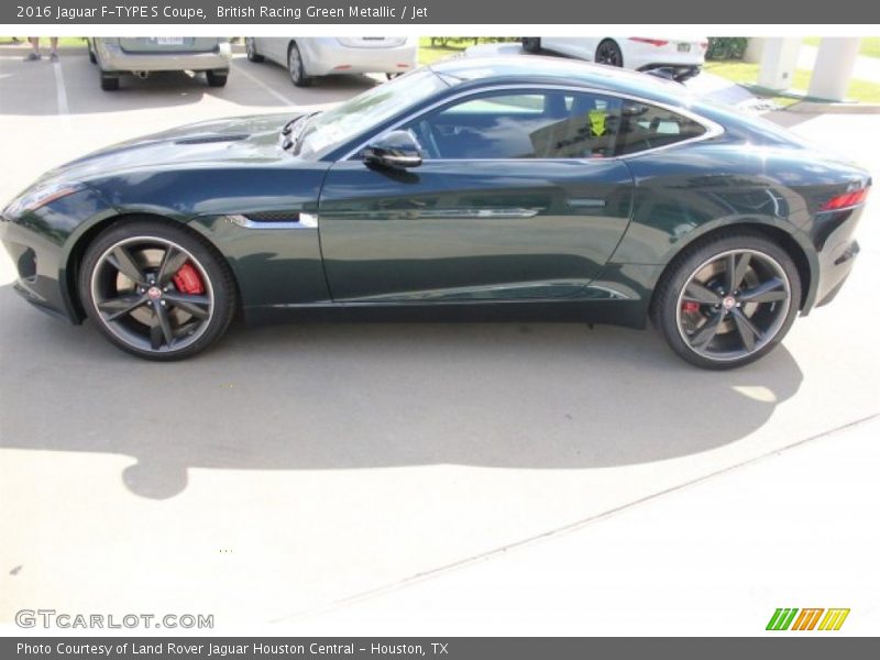  2016 F-TYPE S Coupe British Racing Green Metallic