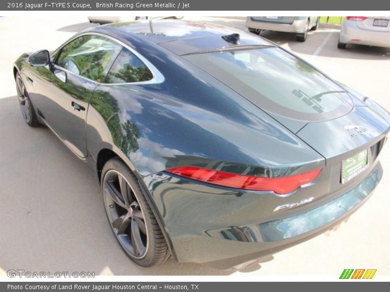 British Racing Green Metallic / Jet 2016 Jaguar F-TYPE S Coupe