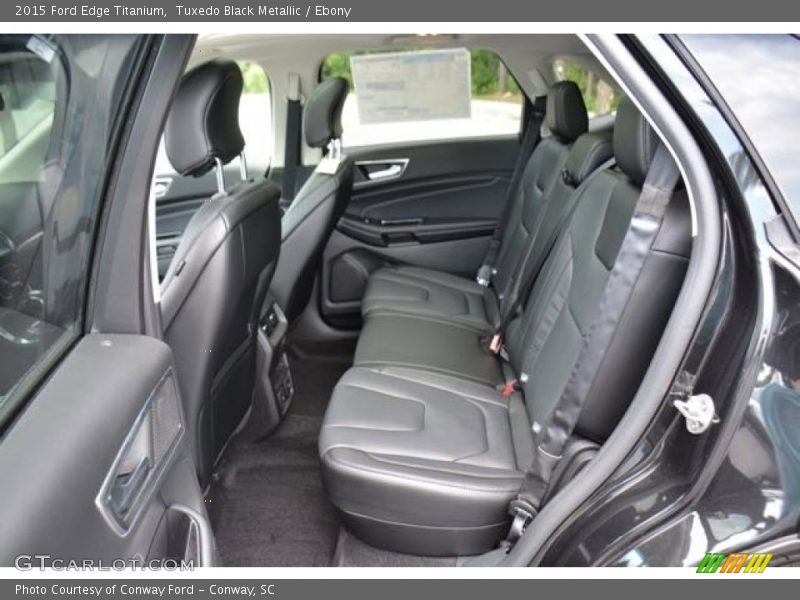 Tuxedo Black Metallic / Ebony 2015 Ford Edge Titanium