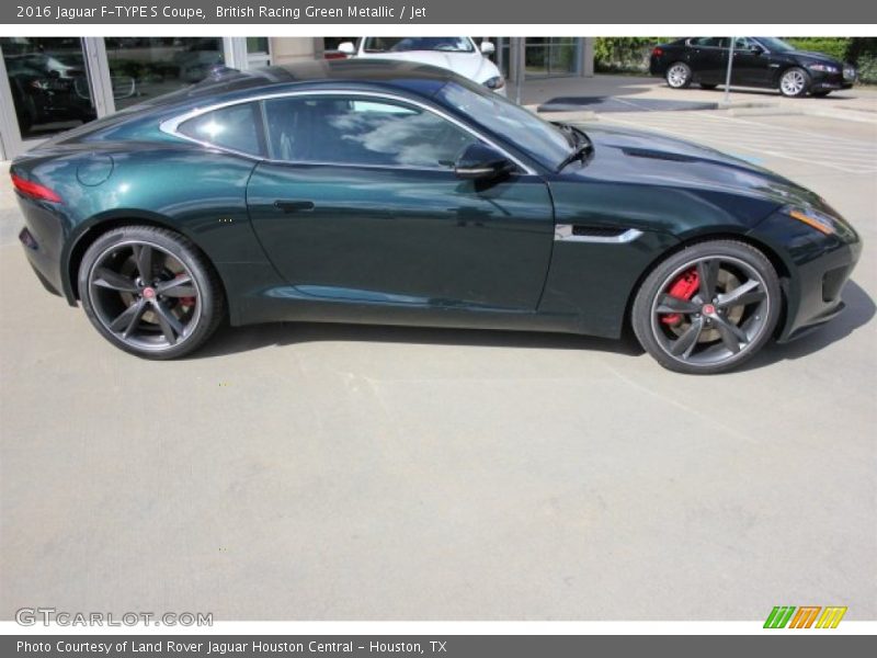  2016 F-TYPE S Coupe British Racing Green Metallic