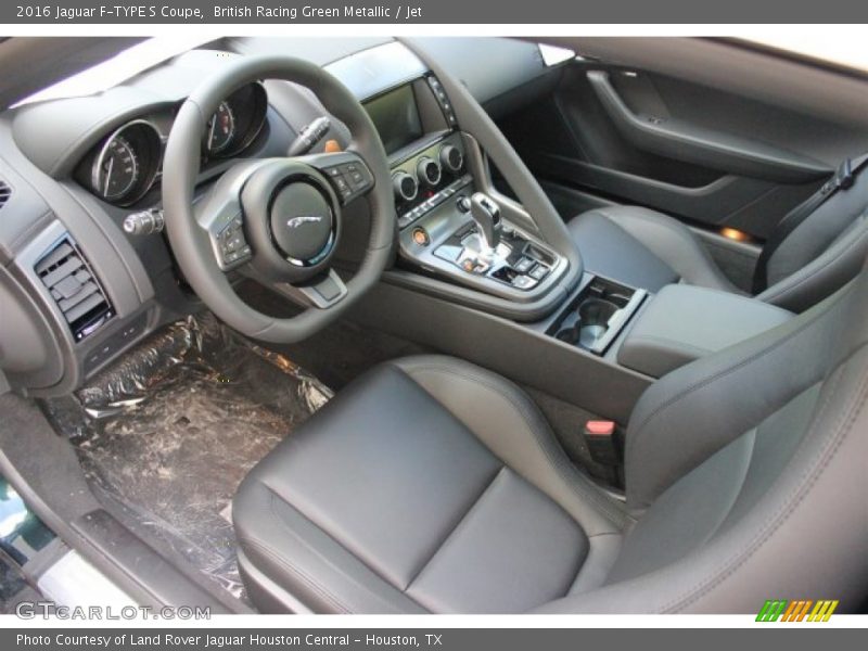 Jet Interior - 2016 F-TYPE S Coupe 